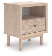 Arloster - Tan - One Drawer Night Stand