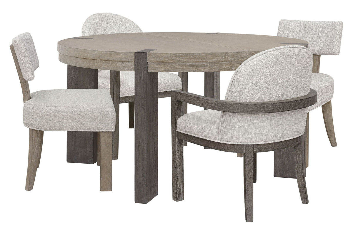 Anderson Park - Round Dining Table Set With Kilsmos Chairs