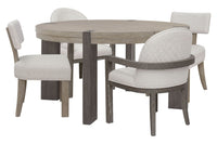 Anderson Park - Round Dining Table Set With Kilsmos Chairs