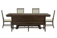 Westley Falls - Extendable Trestle Dining Table Set