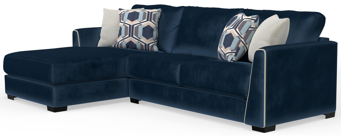 Jetson - Sectional And Included Accent Pillows