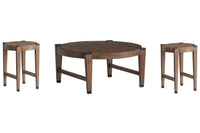 Kaysen - Round Cocktail Table Set