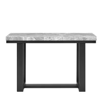 Lucca - Marble Sofa Table - Gray