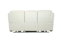 Gunner - Sofa Recliner With Power And Power Headrest - Almond