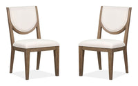 Westbourne - Upholstered Side Chair (Set of 2) - Dark Umber