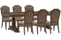 Durango - Extendable Trestle Dining Table Set