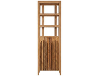 Porter - 2 Door Bookcase - Brown