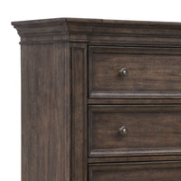 Woodbury - Five Drawer Chest - Cowboy Boots Brown