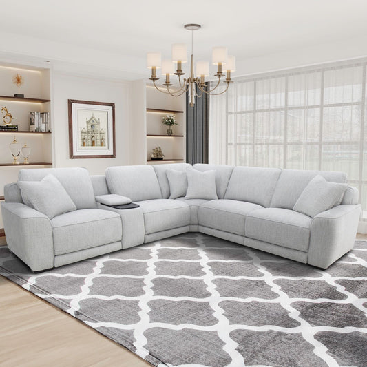 Blake - 6 Piece Sectional - Estero Smoke