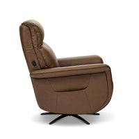 Haven - Power Swivel Recliner With Power Headrest, Lumbar, Heat, Massage & Ventilation