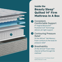 Soothing Nights - 14" Firm Mattress In A Box