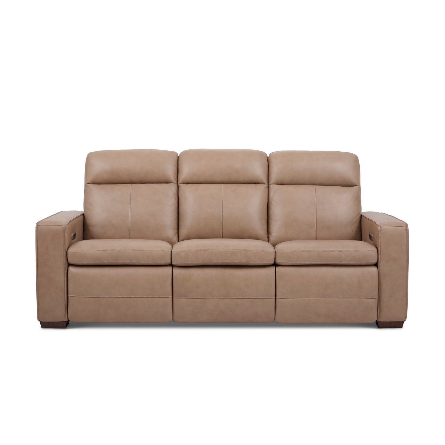 Dutch - Power Reclining Sofa With Console, Power Headrest, & Lumbar