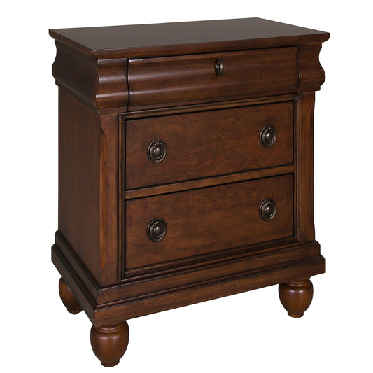 Rustic Traditions - Nightstand - Dark Brown