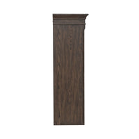 Paradise Valley - Entertainment Hutch - Saddle Brown