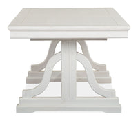 Heron Cove - Trestle Dining Table - Chalk White