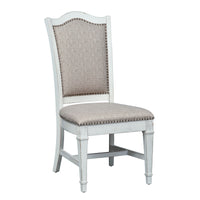 Abbey Park - Upholstered Side Chair - White