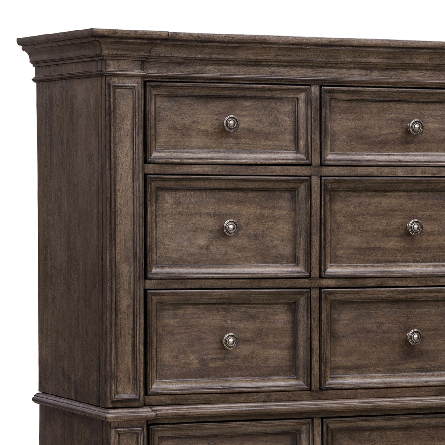 Woodbury - 15-Drawer Master Chest - Cowboy Boots Brown