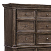 Woodbury - 15-Drawer Master Chest - Cowboy Boots Brown