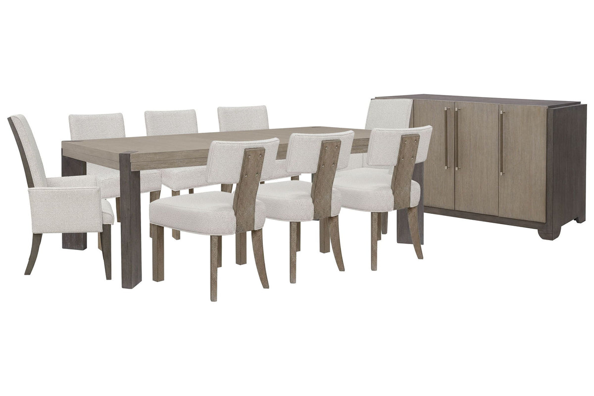Anderson Park - Leg Dining Table Set With Klismos Chairs