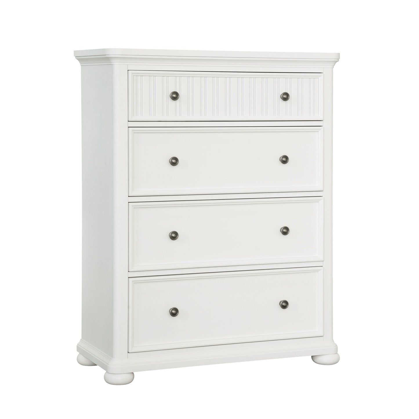 Savannah - 4-Drawer Chest - White