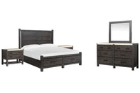 Plum Creek - Panel Storage Bedroom Set