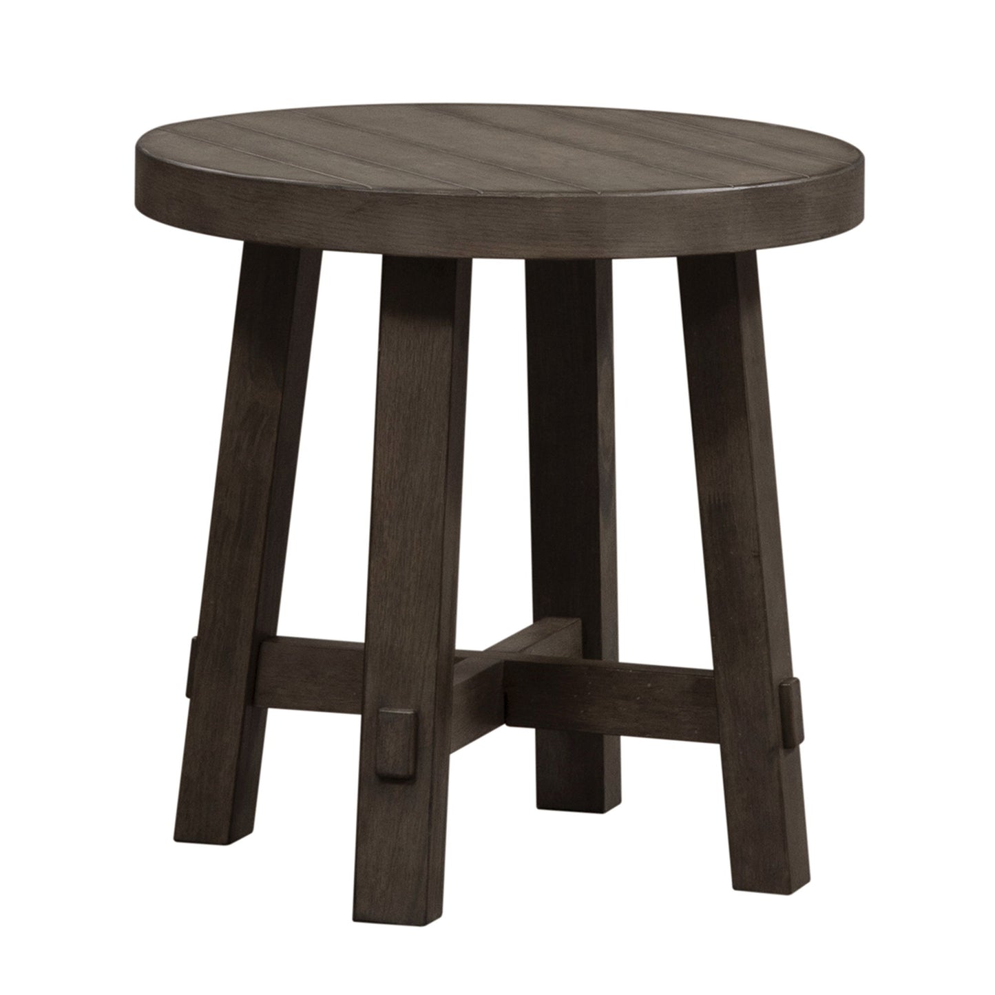 Modern Farmhouse - Splay Leg Round End Table