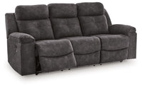 Brysonview - Reclining Sofa - Charcoal