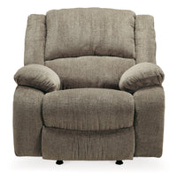 Draycoll - Pewter - Power Rocker Recliner