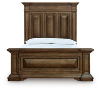 Frantanna - 3 Pc. - Queen Panel Bed, Dresser And Mirror - Brown