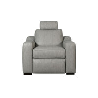 Archer - Loveseat With Power Footrest & ZW - Gray
