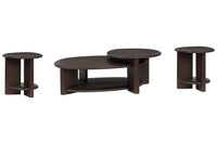 Upton - Shaped Cocktail Table Set