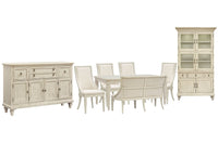 Newport - 8 Piece Extendable Rectangular Dining Table Set