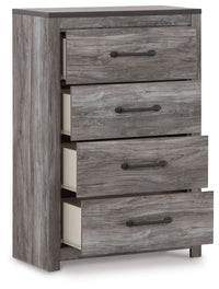 Bronyan - Dark Gray - Four Drawer Chest