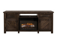 Dutton - TV Stand For Electric Fireplace - Rookwood Brown