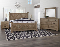 Cool Rustic - X Bed