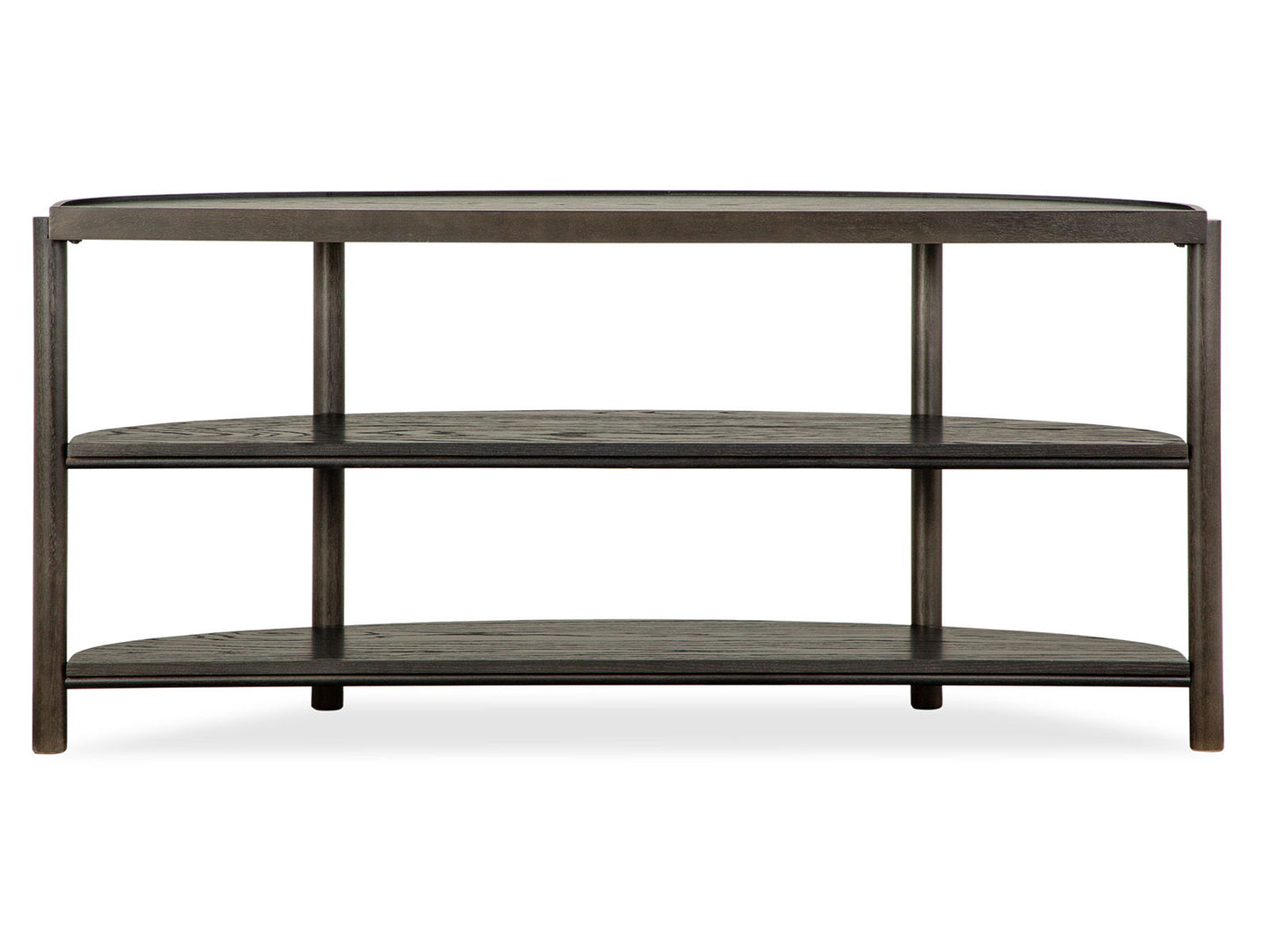 Hadleigh - Demilune Sofa Table - Coffee Bean
