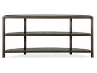 Hadleigh - Demilune Sofa Table - Coffee Bean