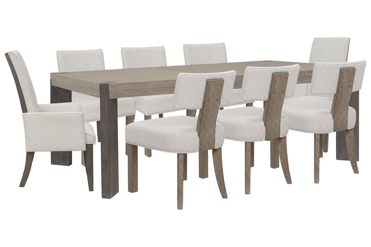Anderson Park - Leg Dining Table Set With Klismos Chairs