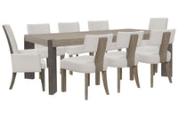 Anderson Park - Leg Dining Table Set With Klismos Chairs