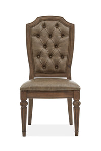 Durango - Wood Dining Side Chair With Upholstered Seat and Back (Set of 2) - Willadeene Brown