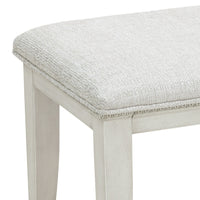 Camila - Vanity Stool - Creamy White