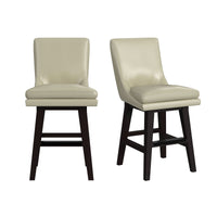 Villanova - Swivel PU Counter Stool (Set of 2)