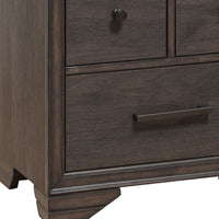 Granite Falls - 3-Drawer Youth Nightstand With Usb - Brown