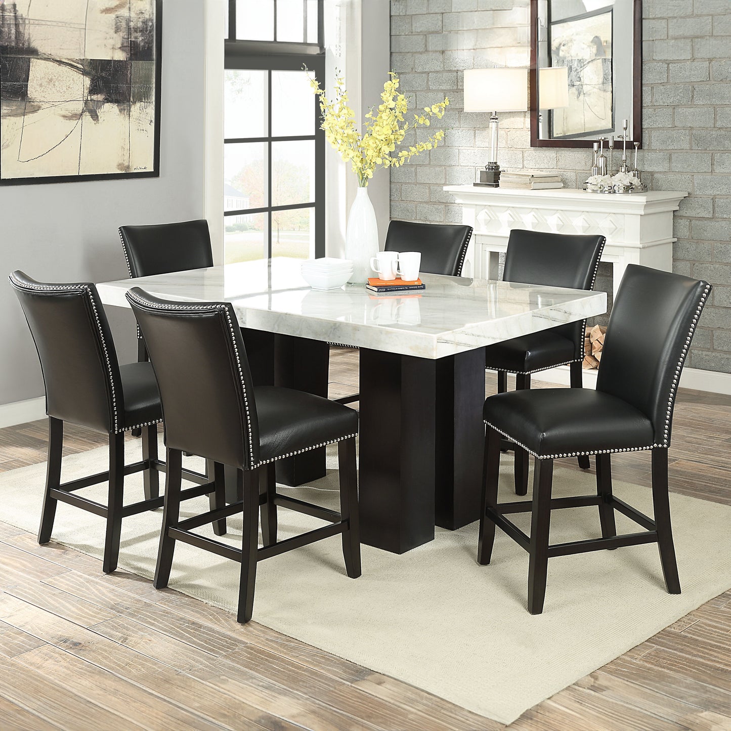 Camila - Rectangular Counter Dining Set