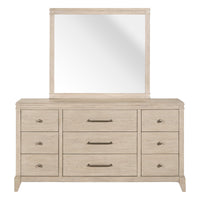 New Haven - Dresser & Mirror - White