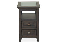 Westley Falls - Chairside End Table - Graphite