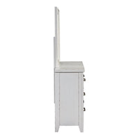 Backroads - Dresser & Mirror - Weathered White