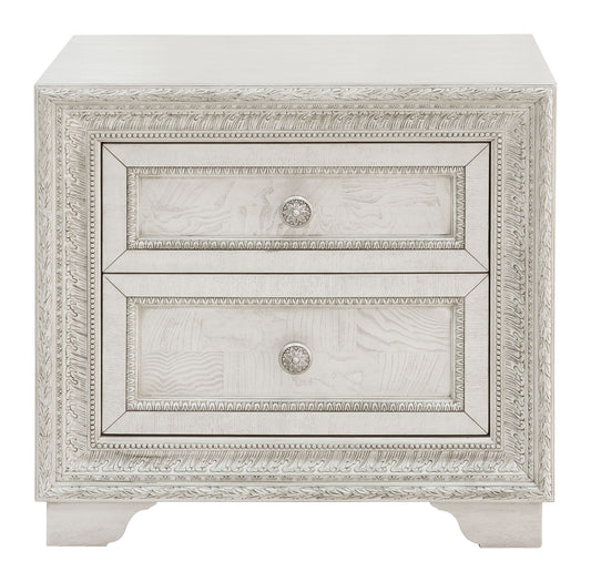 Camila - 2 Drawer Nightstand - Creamy White