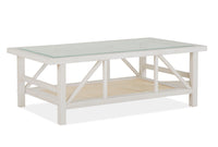 Ellison - Rectangular Cocktail Table - Antique White