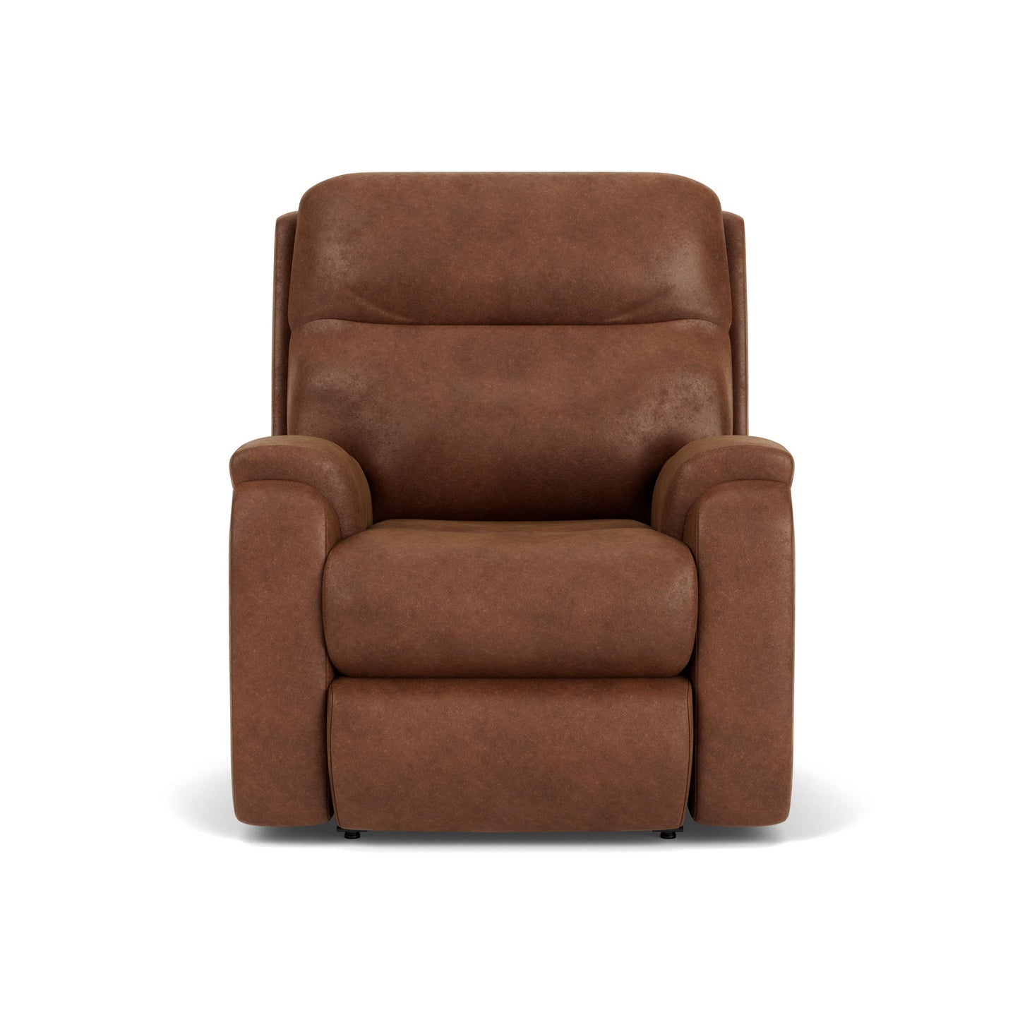 Penn - Transitional Fabric Power Rocking Recliner With Power Headrest & Lumbar